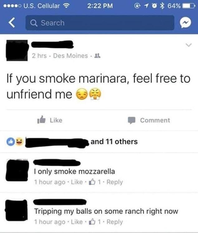 8. Marijuana?