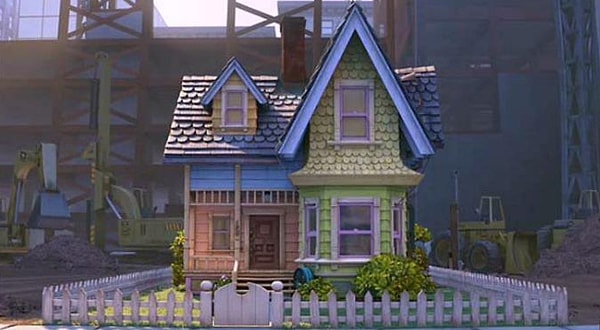 1. Из какого мультфильма этот милый домик?