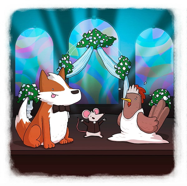 12. Нельзя поженить лису и курицу / Французская поговорка