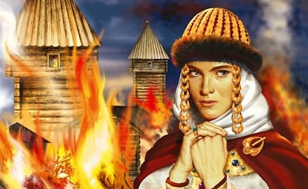 2. За кого мстила древлянам княгиня Ольга?