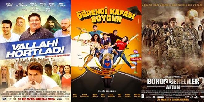 2018 Yılında Vizyona Girmiş En Başarısız 20 Türk Filmi
