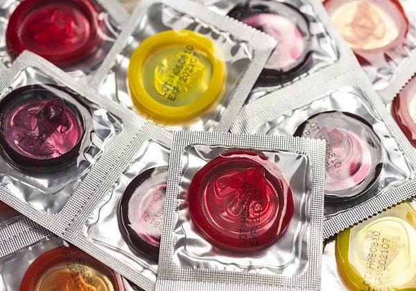 9. Kondom ile korunma nasıl olur?