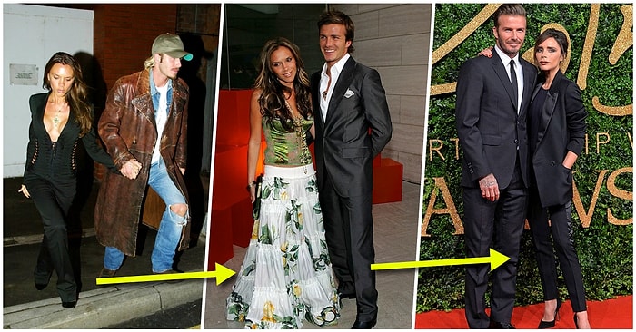 Beckham Çiftinin 90'lar ve 2000'lerden Kalma Gözlerinize İnanamayacağınız Kadar Kötü 19 Kombini