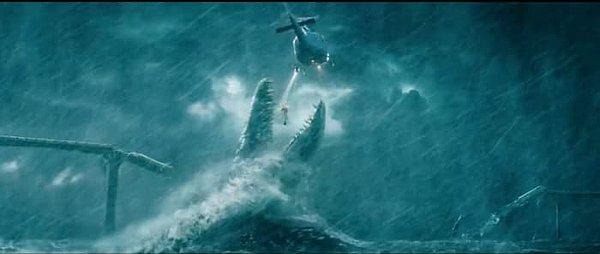 5. ''Jurassic World: Fallen Kingdom''ın açılış sahnesi.
