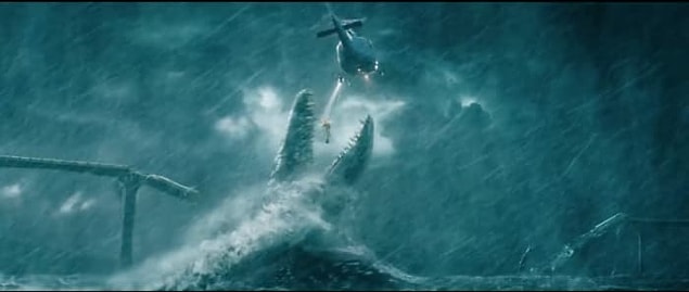 5. ''Jurassic World: Fallen Kingdom''ın açılış sahnesi.
