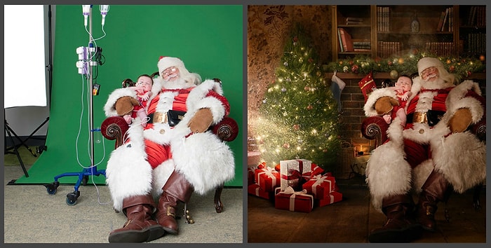 Как устроить сказку на Рождество: Фотографы организовывают фотосессию для больных детей