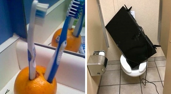 Девушки, крепитесь: 15 твитов о том, что можно увидеть в туалетах и ванных парней