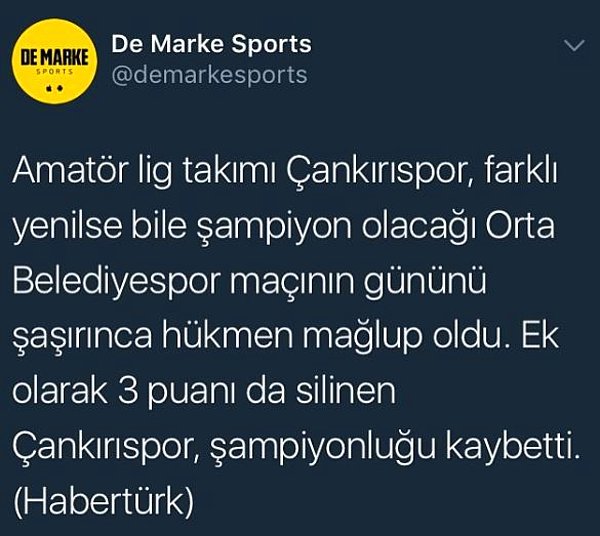 32. Çankırıspor, derede boğulmanın canlı örneği olmuş...