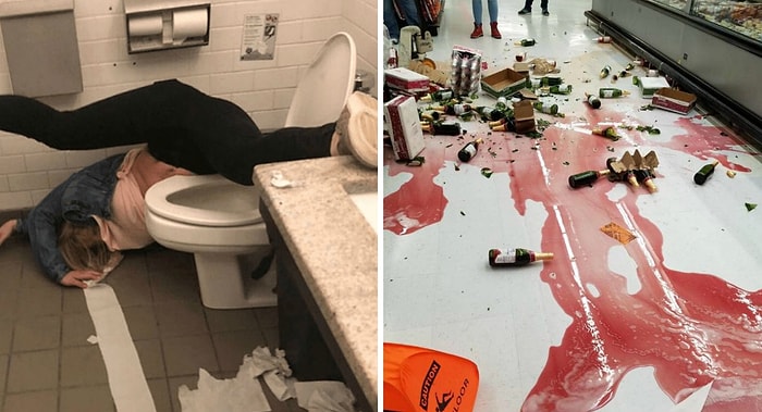 Пьяные и смешные: 20 фото и гифок о том, что случается, когда не умеешь пить