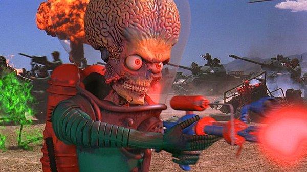 7. Çılgın Marslılar (1996) Mars Attacks!
