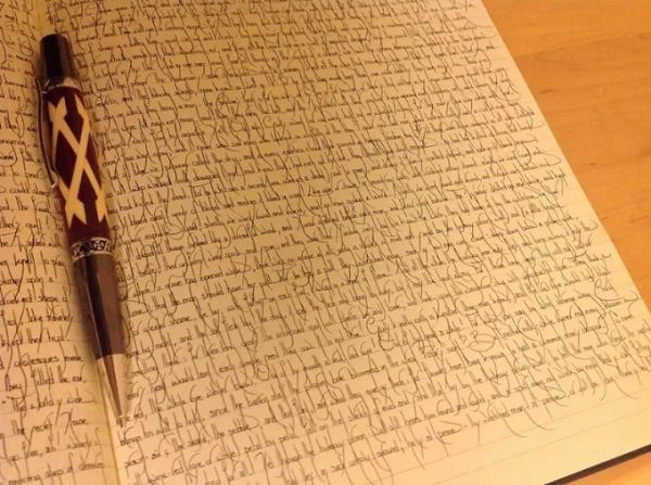 27. Иметь хороший почерк - действительно большая удача: