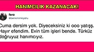 Hanımı İçin Sakalını Süpürge Eden Beylerin 'Hanımcılık' Konusunda Sergiledikleri Alkışı Hak Eden Performanslar