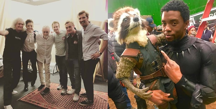 Эксклюзивные фото, сделанные за кадром лучших фильмов 2018 года