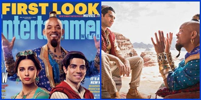 Disney'in Will Smith'li Live-Action Filmi ''Aladdin''den İlk Görseller Geldi!