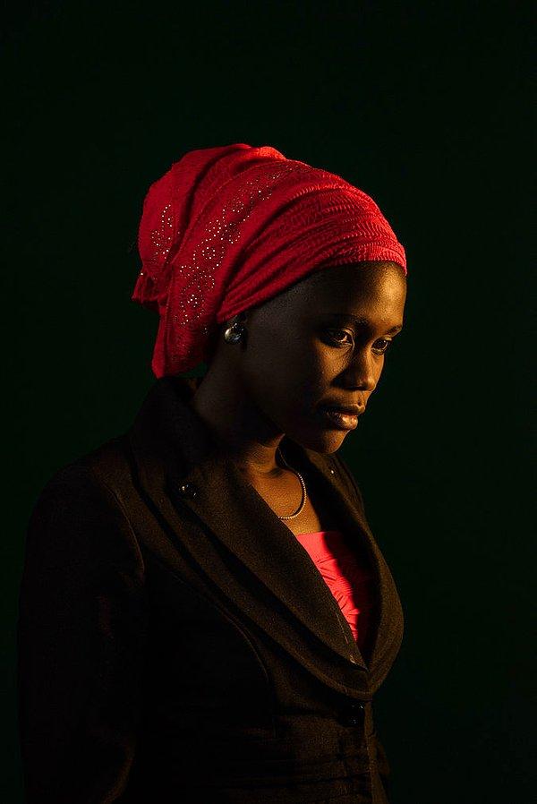 Nijerya'da Boko Haram tarafından kaçırılan ve zapt edilen Deborah.