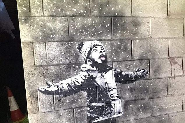 Street artist Banksy has confirmed that a new mural appeared in South Wales.