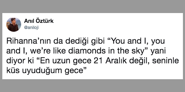 En Uzun Gece 21 Aralık Hakkında Söyleyecek İki Çift Lafı Olan 16 Kişi