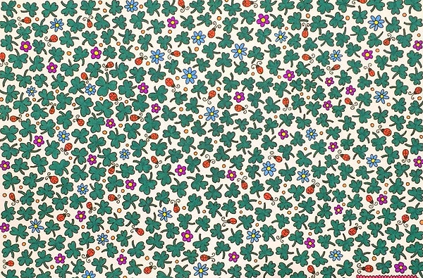 1. На этом фото где-то есть четырехлистный клевер. Вы видите его?