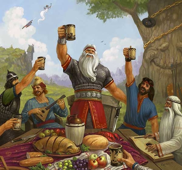 5. Ну хорошо. Тогда снова вопрос посложнее. Из какого напитка в XIX веке готовили суп?