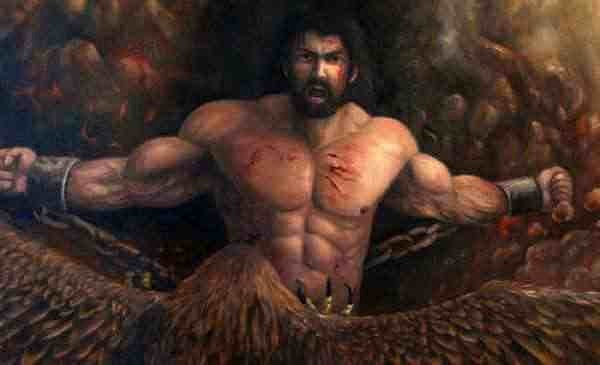 7. Какой внутренний орган Пометея клевал орел за то, что герой принес людям огонь?