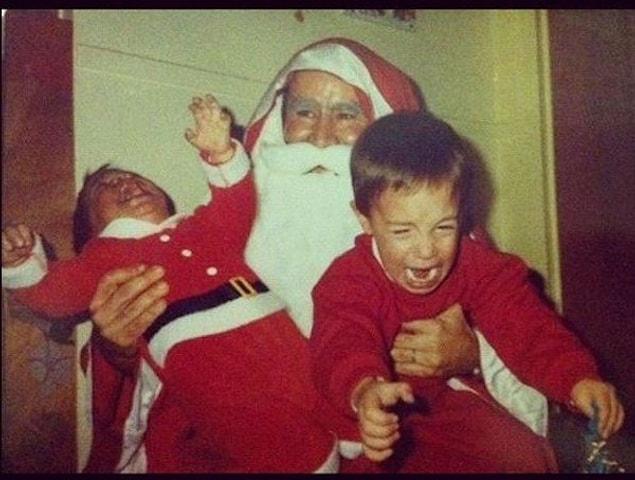 6. As it is seen, kids love Santa...