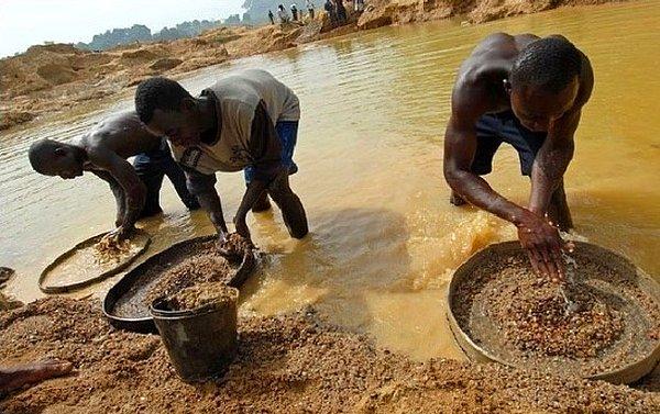 5. Elmas madenciliği - Sierra Leone