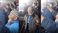 Trabzonspor Tribünlerindeki Coşkusuyla Dikkatleri Üzerine Çeken Ahmet Dedenin Taraftarlık Hikayesi