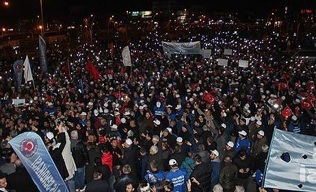 Sakarya'da İşçilerden 'Fabrikana Sahip Çık' Protestosu: 'Savunma Sanayi Özelleştirilemez'