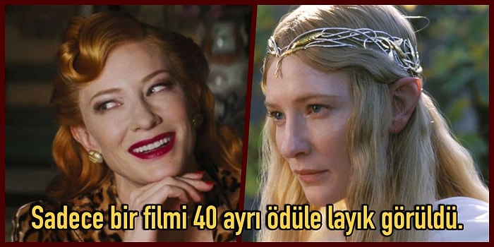 Yeri Geldiğinde 13 Karakteri Birden Oynadı, Oscar Alan Bir Oyuncuyu Canlandırarak Oscar Aldı: Cate Blanchett