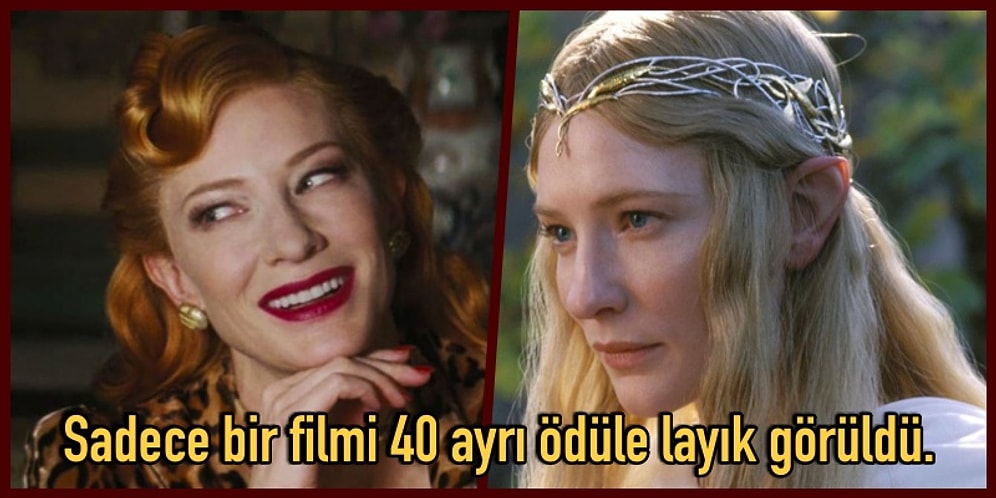Yeri Geldiğinde 13 Karakteri Birden Oynadı, Oscar Alan Bir Oyuncuyu Canlandırarak Oscar Aldı: Cate Blanchett