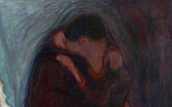 Ayrıca bu sahne bir anda ortaya çıkan bir fikir değil, Klimt ondan yaklaşık 30 yıl önce Edvard Munch'un ortaya çıkardığı Öpücük eserinden esinlenmişti.