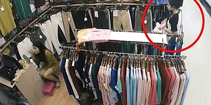 Çalışan Makyaj Yaptıkça Kıyafet Çalmaya Devam Eden Sülalesi Rahat Hırsız