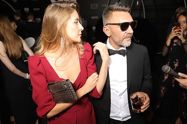 7. Сергей Шнуров и Ольга Абрамова