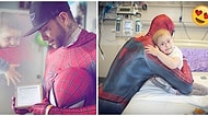 Dünyayı İyilik Kurtaracak! İşini Bıraktıktan Sonra Hasta Çocukları Mutlu Etmek İçin Spider Man Kılığına Giren Adam