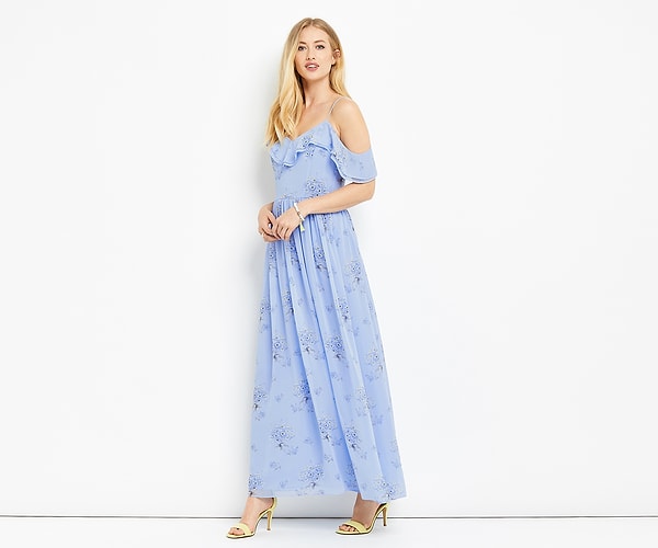 2. Теперь платье-макси: