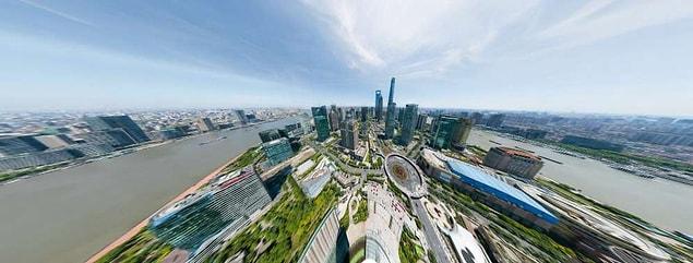A company in China produces a panorama of Shanghai but with a 195 gigapixels of resolution!