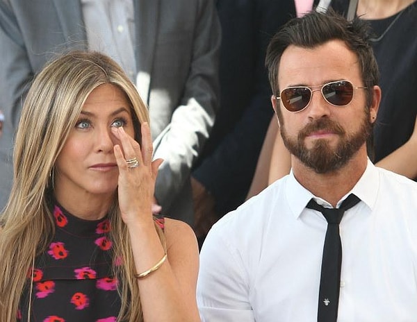 4. Дженнифер Энистон и Джастин Теру