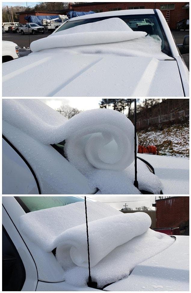 3. “The way the snow rolled off my windshield”