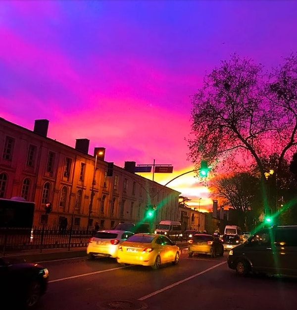 16. Небо цвета фуксия