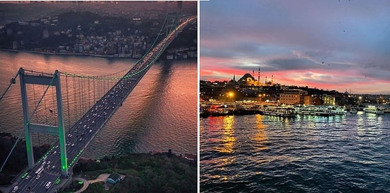 Закаты в таком загадочном и далёком Стамбуле