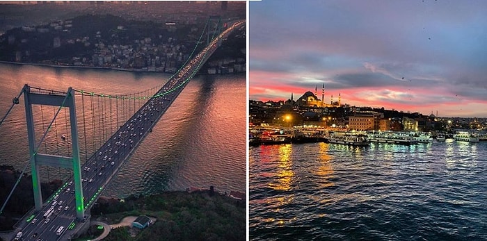 Закаты в таком загадочном и далёком Стамбуле