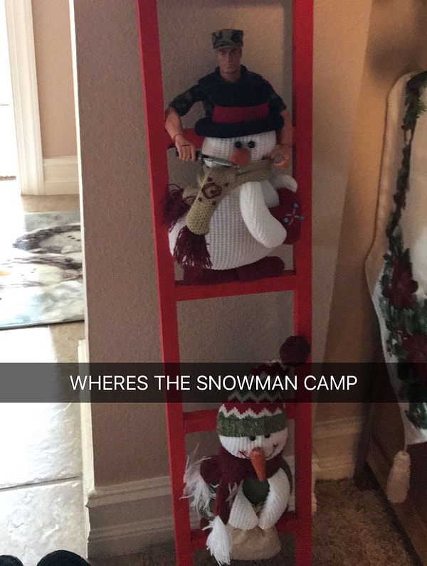 17. Отвечай, где лагерь снеговиков!