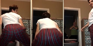 Oğlunu Twerk Yaparken Gören Annenin Efsane Bakış Attığı Anlar