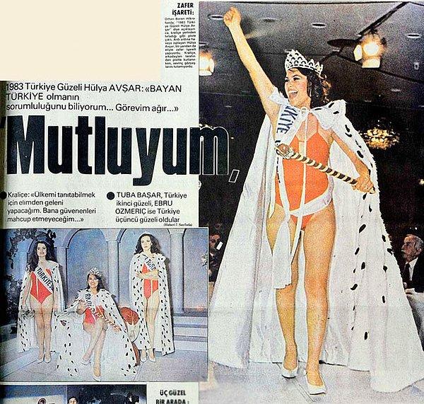 1. Öncelikle Türkiye'den örneklerle başlayalım. 1983 yılında Türkiye güzeli seçilen Hülya Avşar'ın daha önce evli olması ve bakire olmaması nedeniyle tacı elinden alınmıştı.