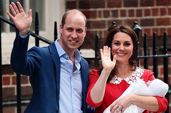 5. В апреле 2018 года Кейт Миддлтон и принц Уильям стали многодетными родителями: теперь у них одна дочка и двое сыновей.