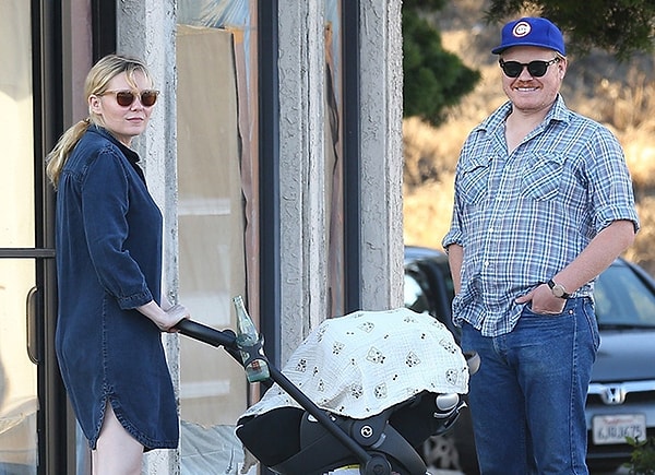 6. Весной увидел свет первенец актеров Кирстен Данст и Джесси Племонса.