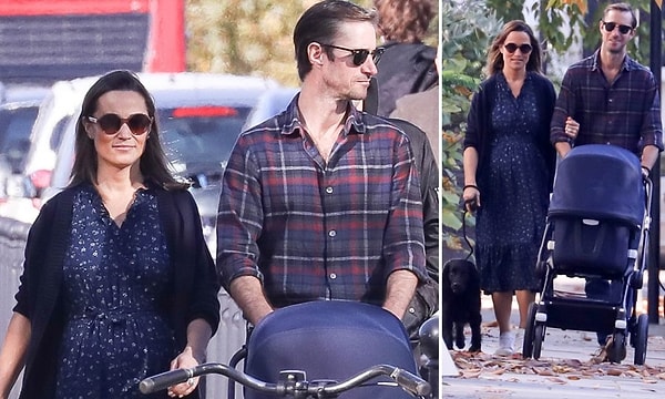 9. Младшая сестренка Кейт Миддлтон Пиппа тоже в этом году впервые стала мамой - она подарила мужу Джеймсу Мэттьюзу мальчика.