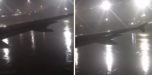 Yağmurlu Havadan Dolayı Geciken Pilotun Samimi Konuşması: 'Konu İstanbul Olunca Gecikme Normal'