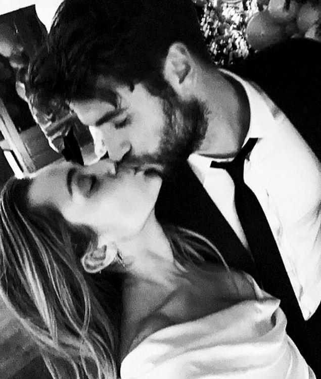 Days after their rumored wedding on Sunday night, Miley shared a photo on her Instagram on Wednesday!
