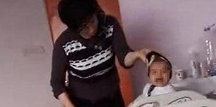 Bu Nasıl Vicdansızlık? 'Ağlıyor' Diye Hasta Bebeğini Dövdü
